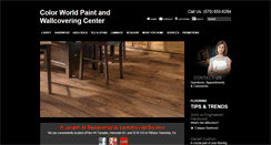 Desktop Screenshot of colorworldflooring.net